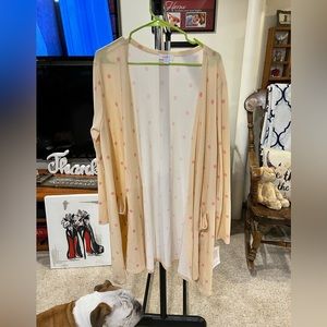 NWT LulaRoe Caroline long cardigan XL